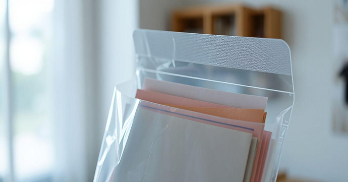 Envelope Plástico com Aba Adesiva: Praticidade e Organização